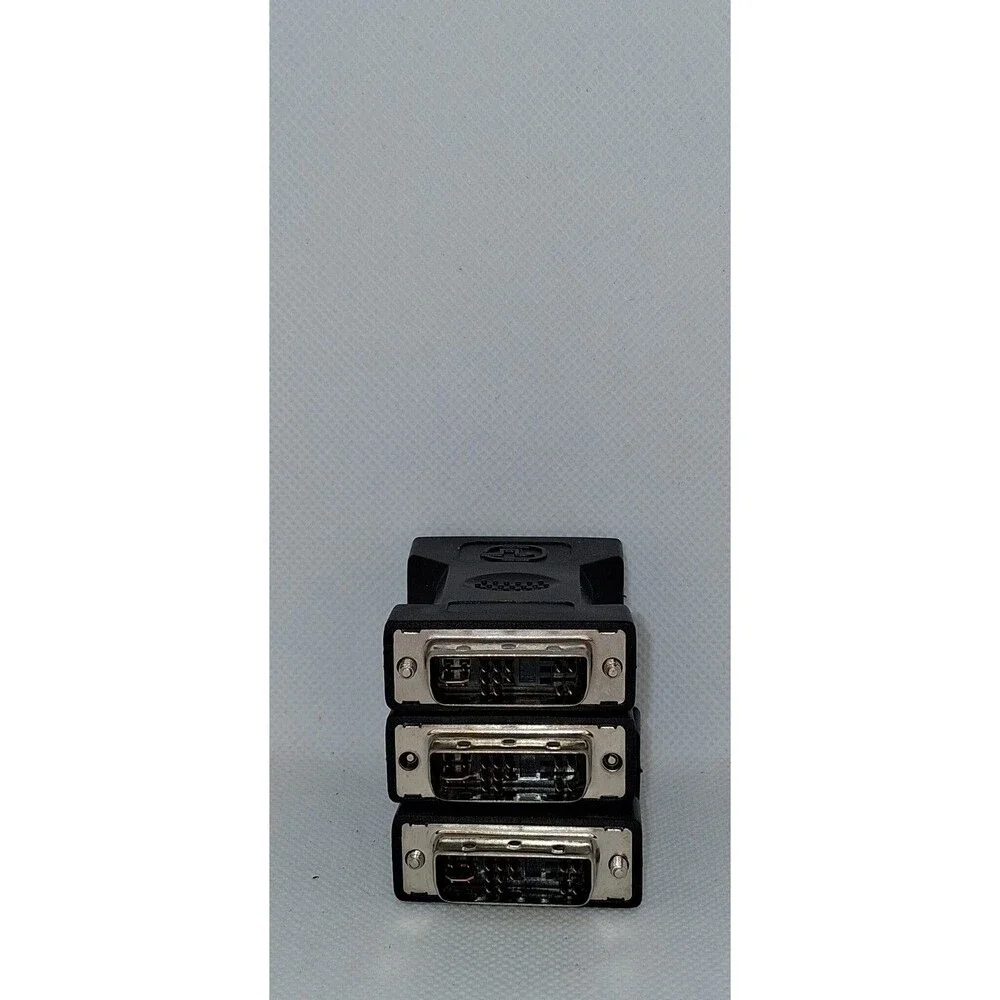 Computer Cable Adapter: DVI-A Female/HD-15 VGA Male, Black, 3 Connections